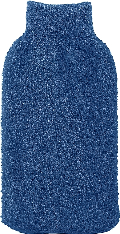 Bawełniana rękawica do mycia ciała, niebieska - RedRings Cotton Pouch — Zdjęcie N1