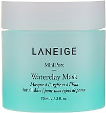 Wodna maseczka z glinką zmniejszająca pory - Laneige Mini Pore Waterclay Mask — Zdjęcie N2