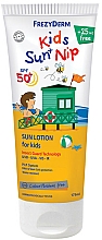 Wodoodporny krem przeciwsłoneczny dla dzieci odstraszający insekty SPF 50+ - Frezyderm Kids Sun+Nip — Zdjęcie N1