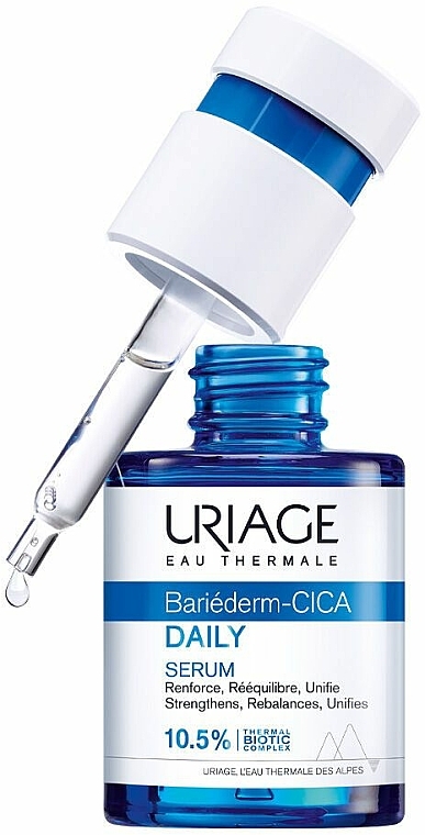 Przeciwzmarszczkowe serum do twarzy - Uriage Bariederm Cica-Daily Serum — Zdjęcie N1