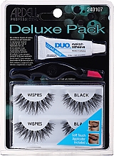 Kup Sztuczne rzęsy z klejem i pęsetą do rzęs - Ardell Deluxe Pack Wispies Lashes with Applicator and Eyelash Adhesive 1 Set