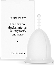 Kubeczek menstruacyjny, regular - Your Kaya Menstrual Cup — Zdjęcie N6
