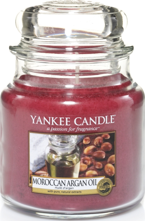 Świeca zapachowa w słoiku - Yankee Candle Moroccan Argan Oil