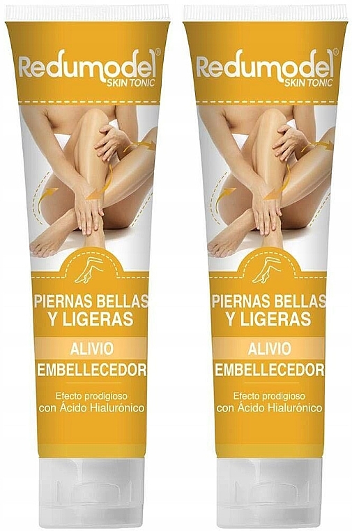 Zestaw - Avance Cosmetic Redumodel Skin Tonic Beautiful & Light Legs (2 x f/cr/100ml) — Zdjęcie N1