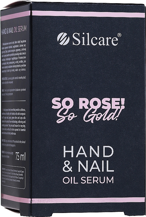 Serum do paznokci i dłoni - Silcare Hand & Nail Oil Serum — Zdjęcie N2