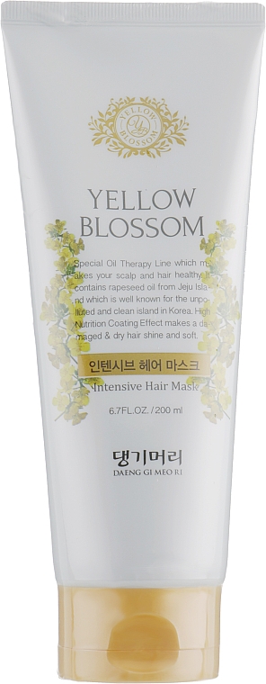 Intensywna maska ​​do włosów - Daeng Gi Meo Ri Yellow Blossom Intensive Hair Mask