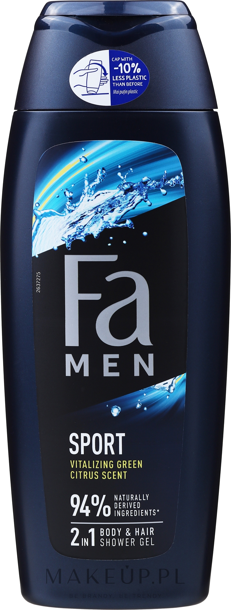 Żel pod prysznic dla mężczyzn - Fa Men Active Sport — Zdjęcie 400 ml