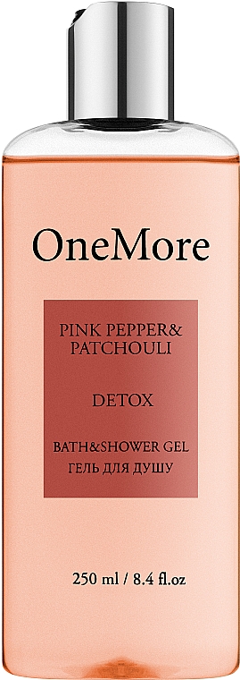 OneMore Pink Pepper & Patchouli - Perfumowany żel pod prysznic