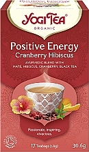 Kup Organiczna herbata Pozytywna energia z żurawiną i hibiskusem - Yogi Tea Positive Energy Tea with Cranberries and Hibiscus