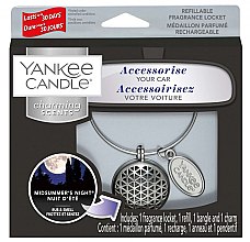 Zapach do samochodu - Yankee Candle Midsummer's Night & Geomtric Locket Charming Scents Kit — Zdjęcie N1
