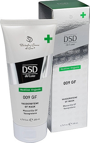 Maska przyspieszająca porost włosów - Simone DSD de Luxe Medline Organic Vasogrotene Gf Mask — Zdjęcie N1