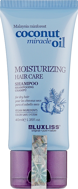 Szampon nawilżający do włosów - Luxliss Moisturizing Hair Care Shampoo — Zdjęcie N1