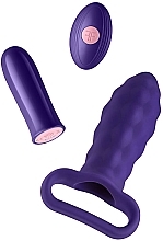 Zabawka erotyczna - Femme Funn Versa Bullet Plus P Sleeve Dark Purple — Zdjęcie N1