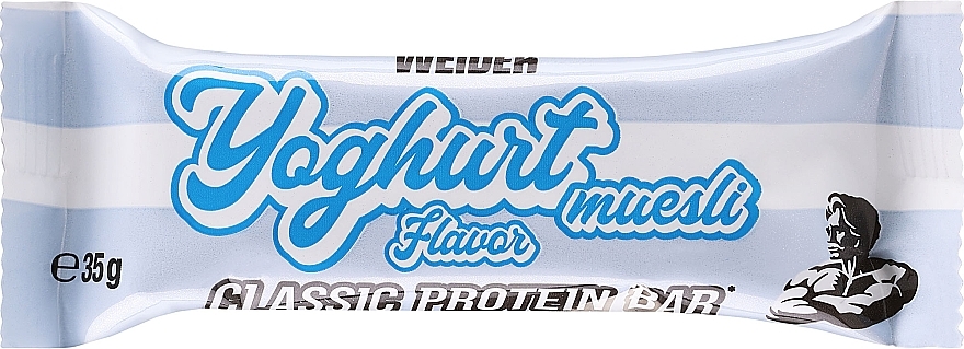 PRZECENA! Baton proteinowy o smaku jogurtu z muesli - Weider Carbohydrate & Protein Bar Yoghurt-Muesli * — Zdjęcie N2