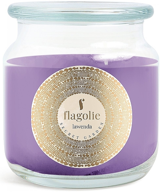 Świeca zapachowa Lawenda - Flagolie Secret Garden Lavender Scented Candle — Zdjęcie N1
