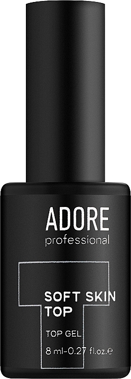 Matowy top do paznokci bez lepkiej warstwy - Adore Professional Soft Skin Top — Zdjęcie N1