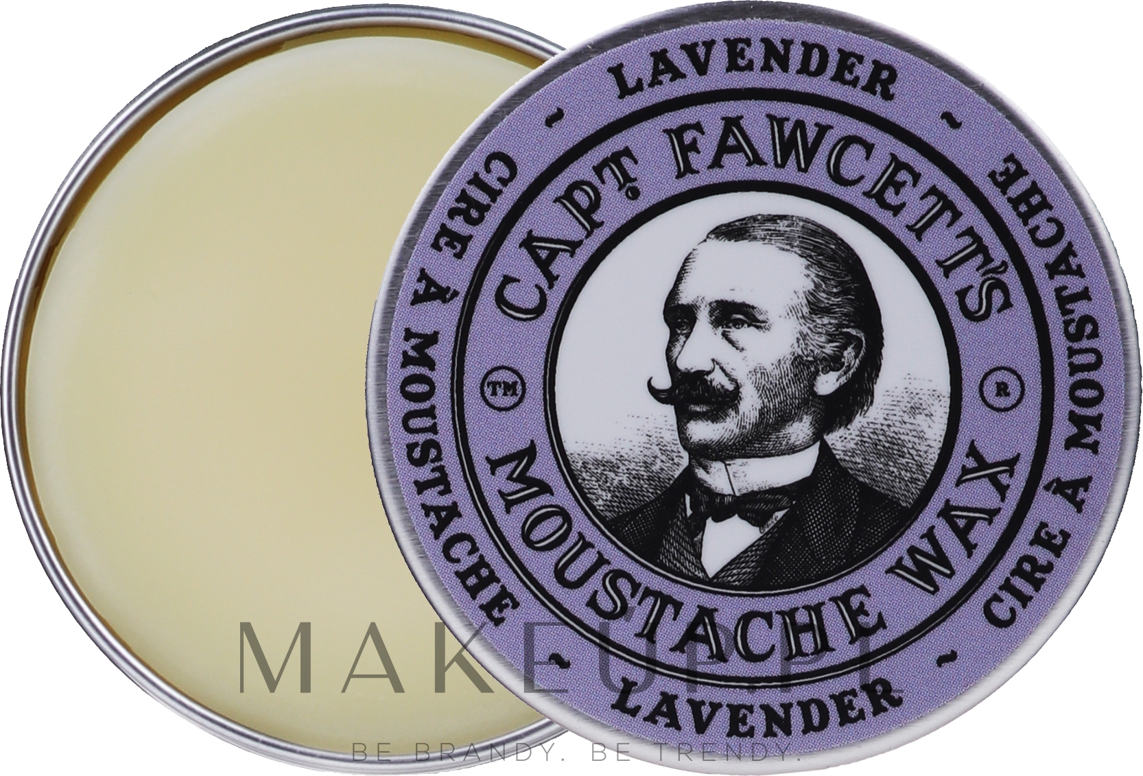 Wosk do wąsów - Captain Fawcett Lavender Moustache Wax — Zdjęcie 15 ml