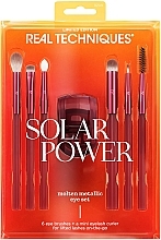 Zestaw pędzli do makijażu - Real Techniques Solar Power Molten Metallic Eye Set — Zdjęcie N2