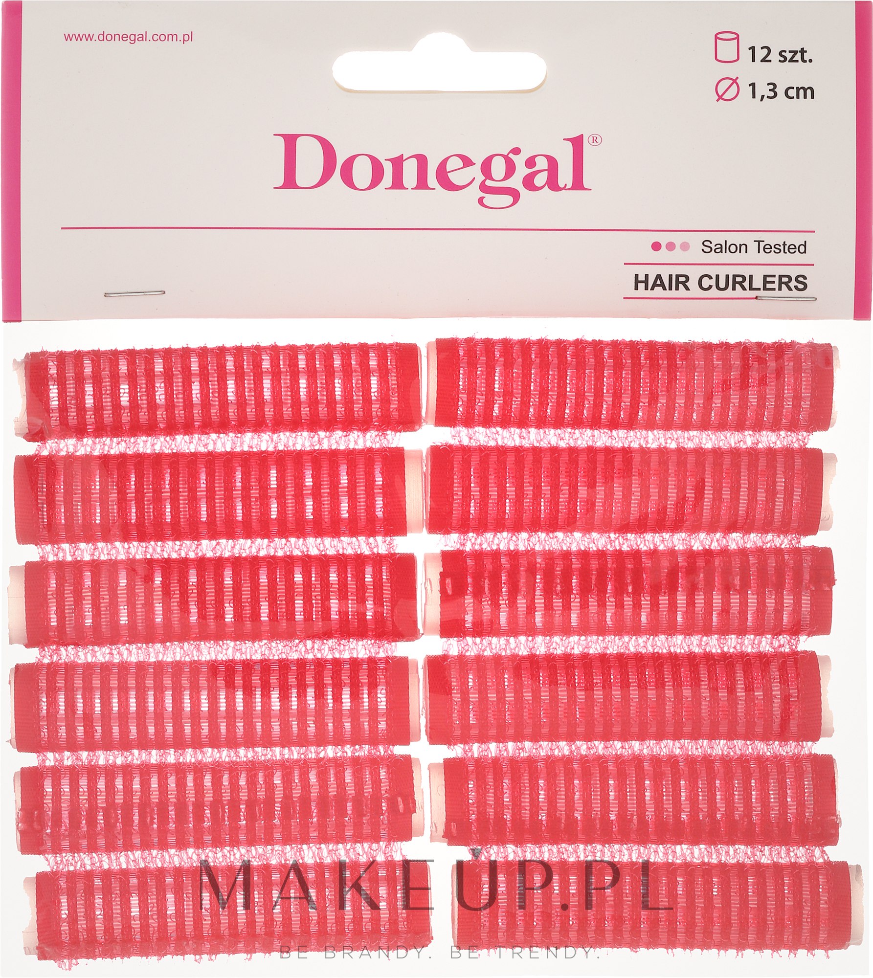 Wałki do włosów 13 mm 12 szt. - Donegal Hair Curlers — Zdjęcie 12 szt.
