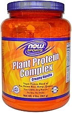 WYPRZEDAŻ Białko roślinne o smaku waniliowym - Now Foods Plant Protein Complex Creamy Vanilla * — Zdjęcie N2
