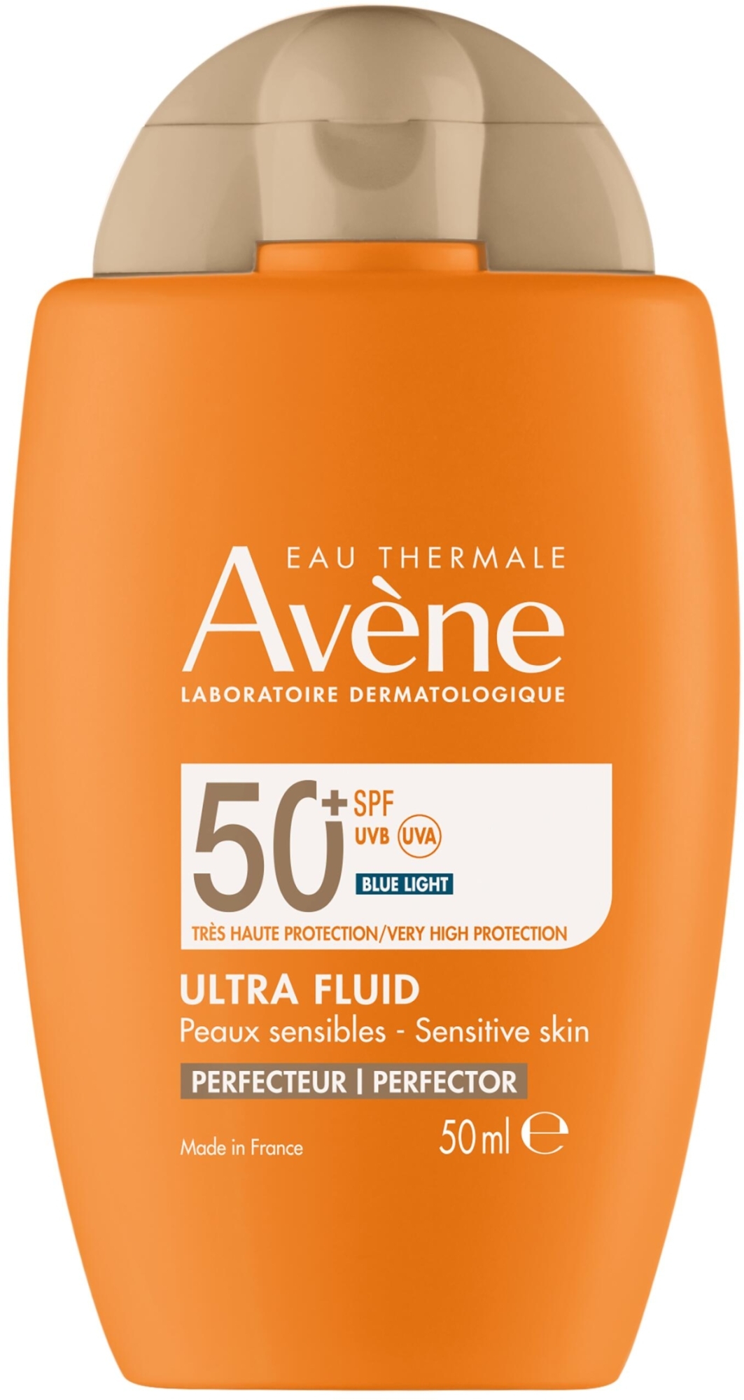 Fluid chroniący przed słońcem - Avene Eau Thermale Ultra Fluid Perfector SPF50+ — Zdjęcie 50 ml