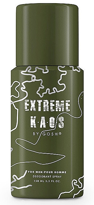 Gosh Copenhagen Extreme Kaos For Men - Dezodorant w sprayu — Zdjęcie N1