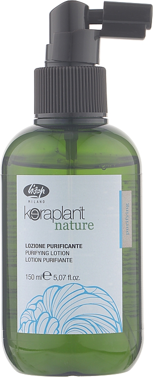 Przeciwłupieżowy balsam do włosów - Lisap Keraplant Nature Purifying Lotion — Zdjęcie N1