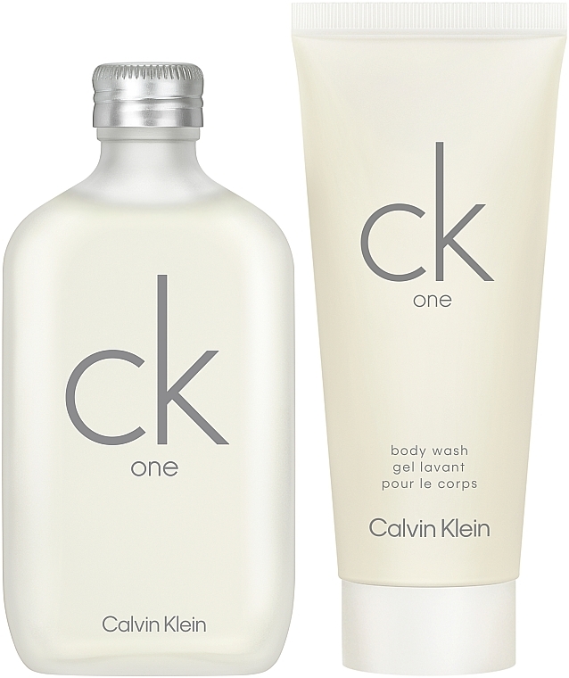 Calvin Klein CK One - Zestaw (edt/100ml + sh/gel/100ml) — Zdjęcie N1