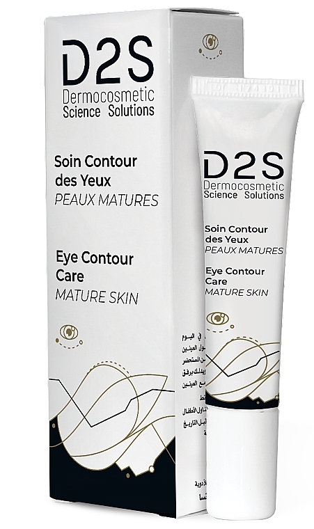 Krem-żel do konturów oczu - D2S Anti Ageing Eye Contour Care — Zdjęcie N1