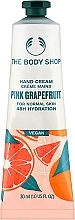 Wegański krem do rąk z różowym grejpfrutem - The Body Shop Hand Cream Pink Grapefruit Vegan — Zdjęcie N1