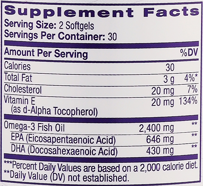 Tłuszcze Omega, 2400 mg o smaku cytrynowym - Natrol Omega Extreme Heart Health — Zdjęcie N3