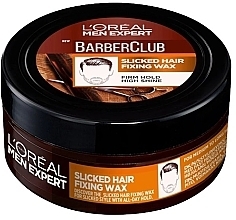 Wosk do włosów - L'Oreal Men Expert Extreme Barber Club Slicked Hair Fixing Wax — Zdjęcie N1
