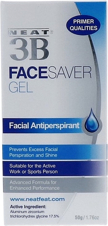 Antyperspirant-żel do twarzy - Neat 3B Face Saver Gel Antiperspirant  — Zdjęcie N2