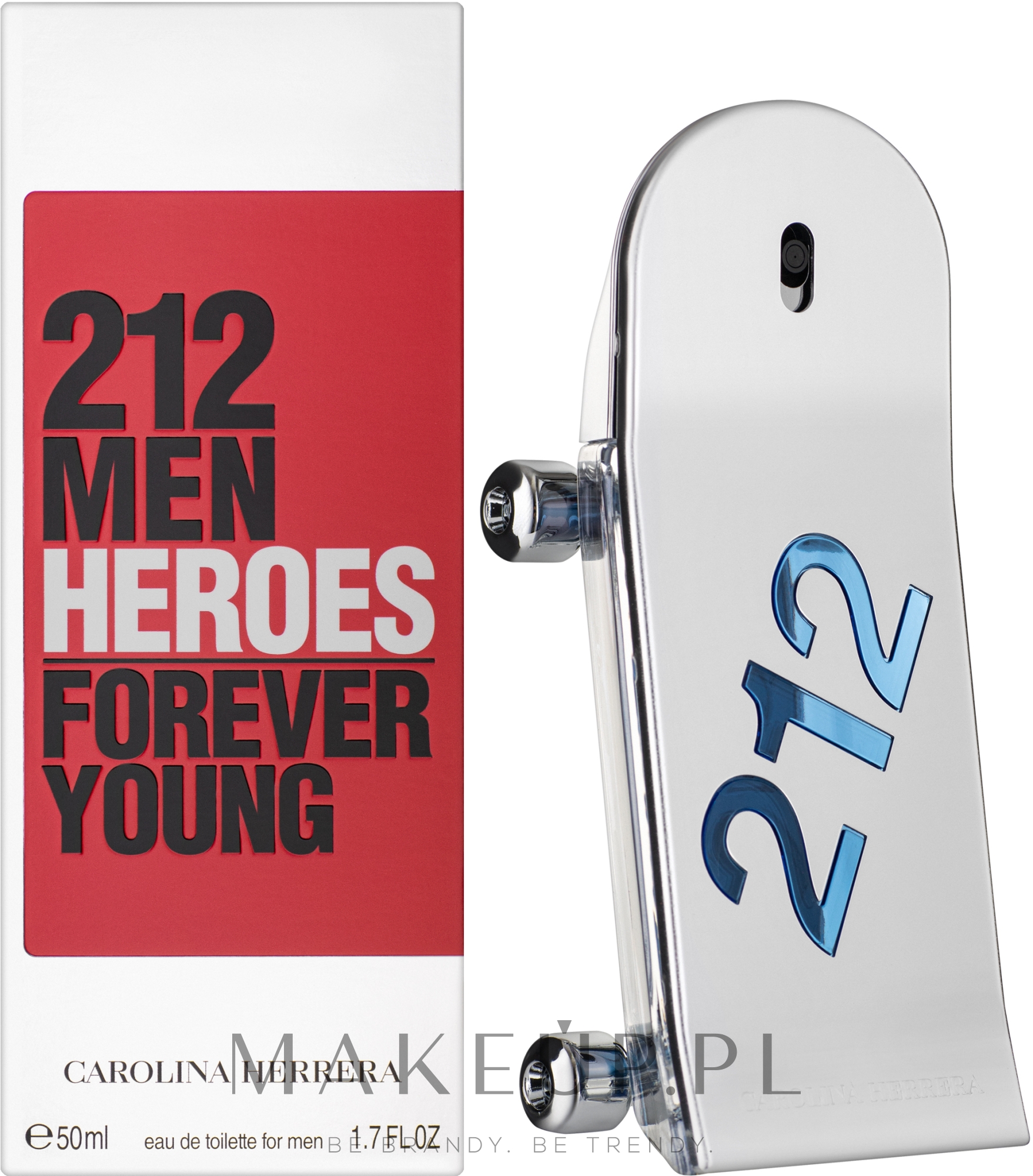 Carolina Herrera 212 Men Heroes Forever Young - Woda toaletowa — Zdjęcie 50 ml