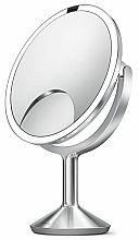 Okrągłe lustro sensoryczne, 25 cm - Simplehuman Sensor Mirror Trio Max Stainless Steel — Zdjęcie N3