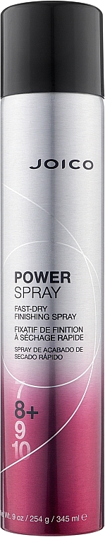 Szybkoschnący, mocno utrwalający lakier do włosów - Joico Style & Finish Power Spray Fast-Dry Finishing Spray — Zdjęcie N1