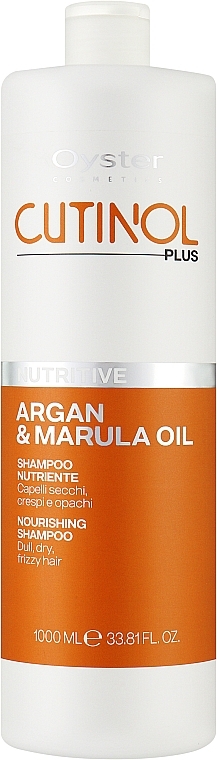 Szampon do włosów suchych - Oyster Cutinol Plus Argan & Marula Oil Nourishing Shampoo — Zdjęcie N2
