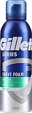 Pianka do golenia do skóry wrażliwej z aloesem dla mężczyzn - Gillette Series Sensitive Shave Foam — Zdjęcie N4