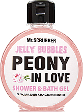 Żel pod prysznic - Mr.Scrubber Jelly Bubbles Peony in Love Shower & Bath Gel — Zdjęcie N1