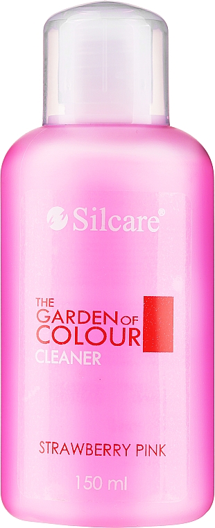 Odtłuszczacz do paznokci Truskawka - Silcare Cleaner The Garden Of Colour Strawberry Pink — Zdjęcie N1