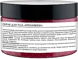 Peeling do ciała Truskawka - Lapush Strawberry Body Scrub — Zdjęcie N2