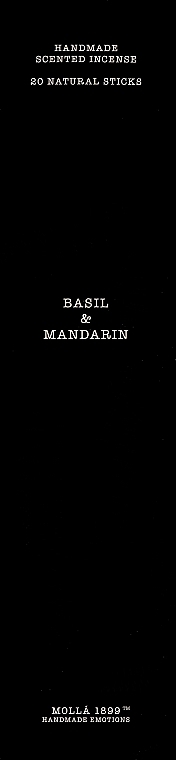 Cereria Molla Basil & Mandarin - Patyczki zapachowe — Zdjęcie N1