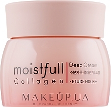 Krem nawilżający do twarzy z kolagenem - Etude Moistfull Collagen Deep Cream — Zdjęcie N2