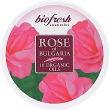 Odżywcza maska do włosów z 10 organicznymi olejkami - BioFresh Rose of Bulgaria 10 Organic Oils Nourishing Hair Mask — Zdjęcie N1