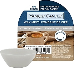 Wosk zapachowy - Yankee Candle Wax Melt Woodland Weekend Memories — Zdjęcie N1