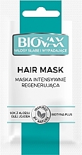 Kup Maska na wypadanie włosów - Biovax Anti-Hair Loss Mask Travel Size