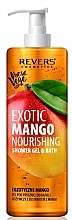 Odżywczy żel pod prysznic i do kąpieli z mango - Revers Exotic Mango Nourishing Shower & Bath Gel — Zdjęcie N1