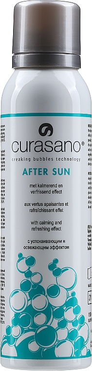 Spray do ciała po opalaniu - Curasano Creaking Bubbles After Sun  — Zdjęcie N1