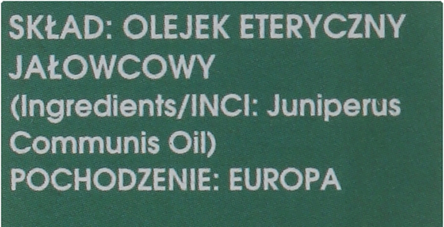 Naturalny olejek eteryczny Jałowcowy - Etja — Zdjęcie N4