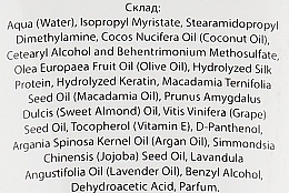 Ultralekka odbudowująca odżywka do włosów - Mamash Proteins & Keratin Theraphy Conditioner — Zdjęcie N3